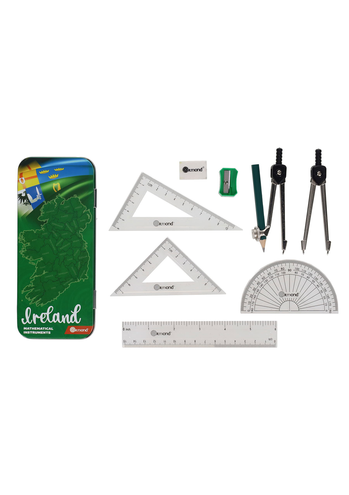 9pc Ireland Maths Set