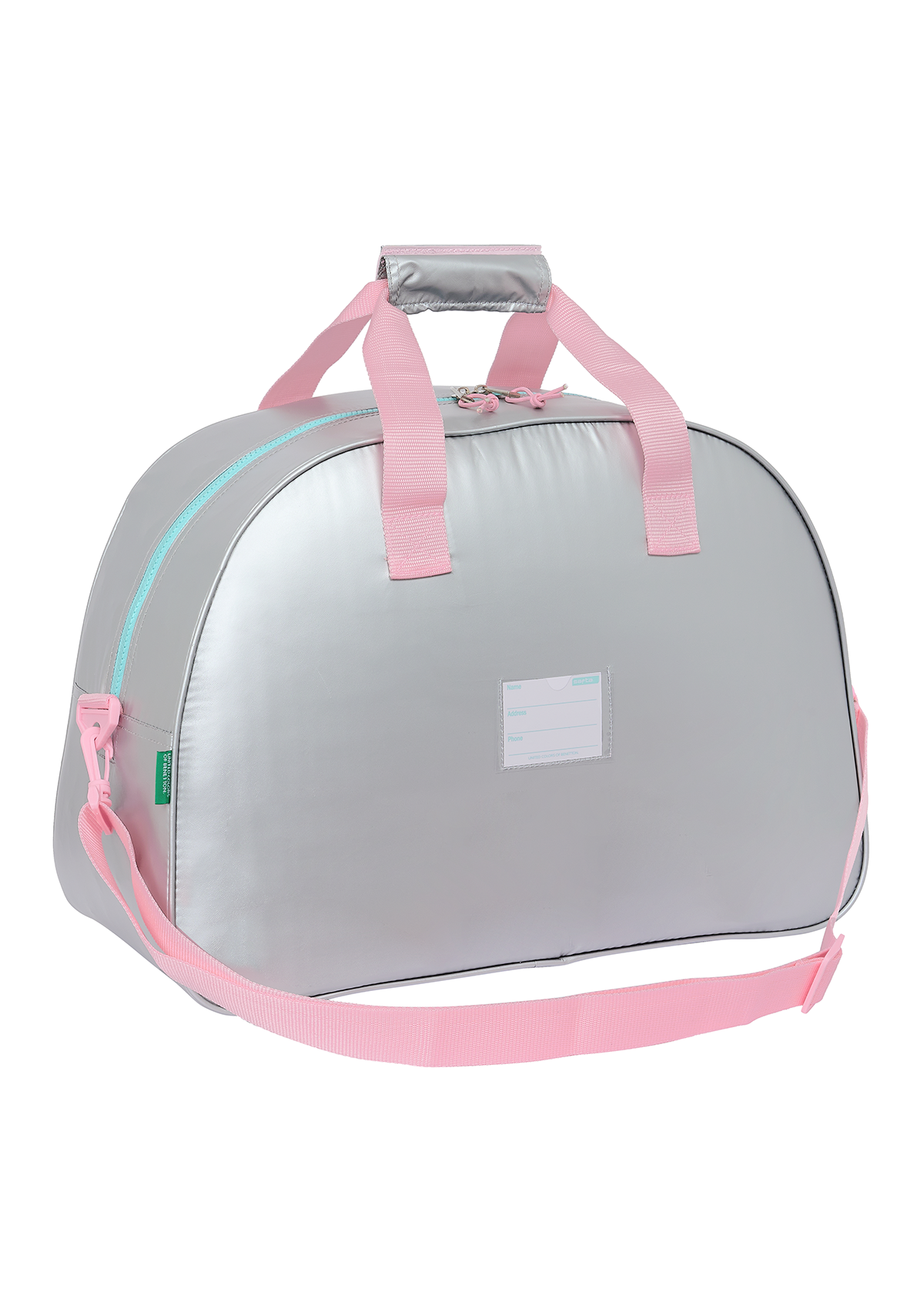 Benetton Silver Holdall Sports Bag