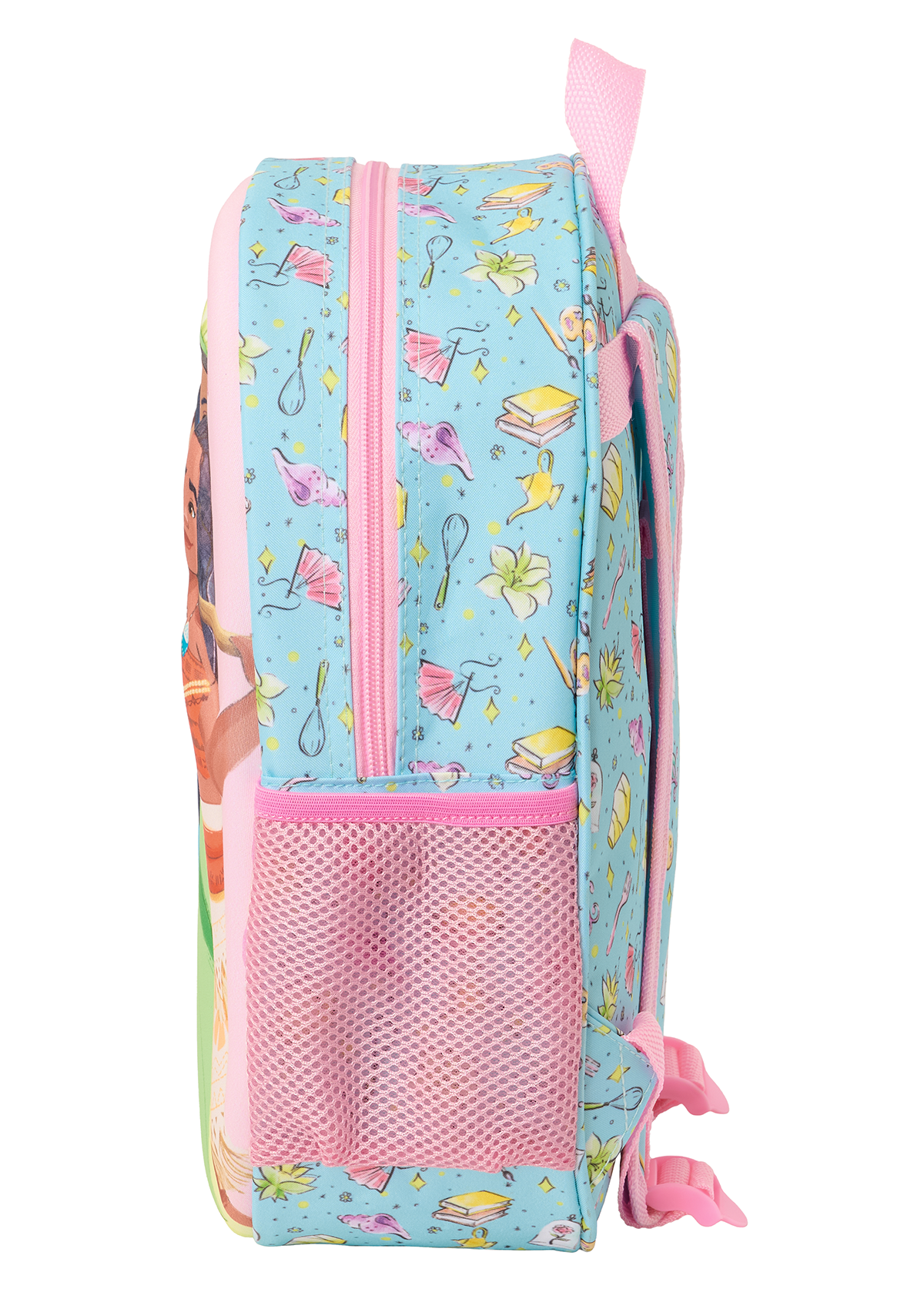 Disney Princess Backpack 3D Blue/Pink
