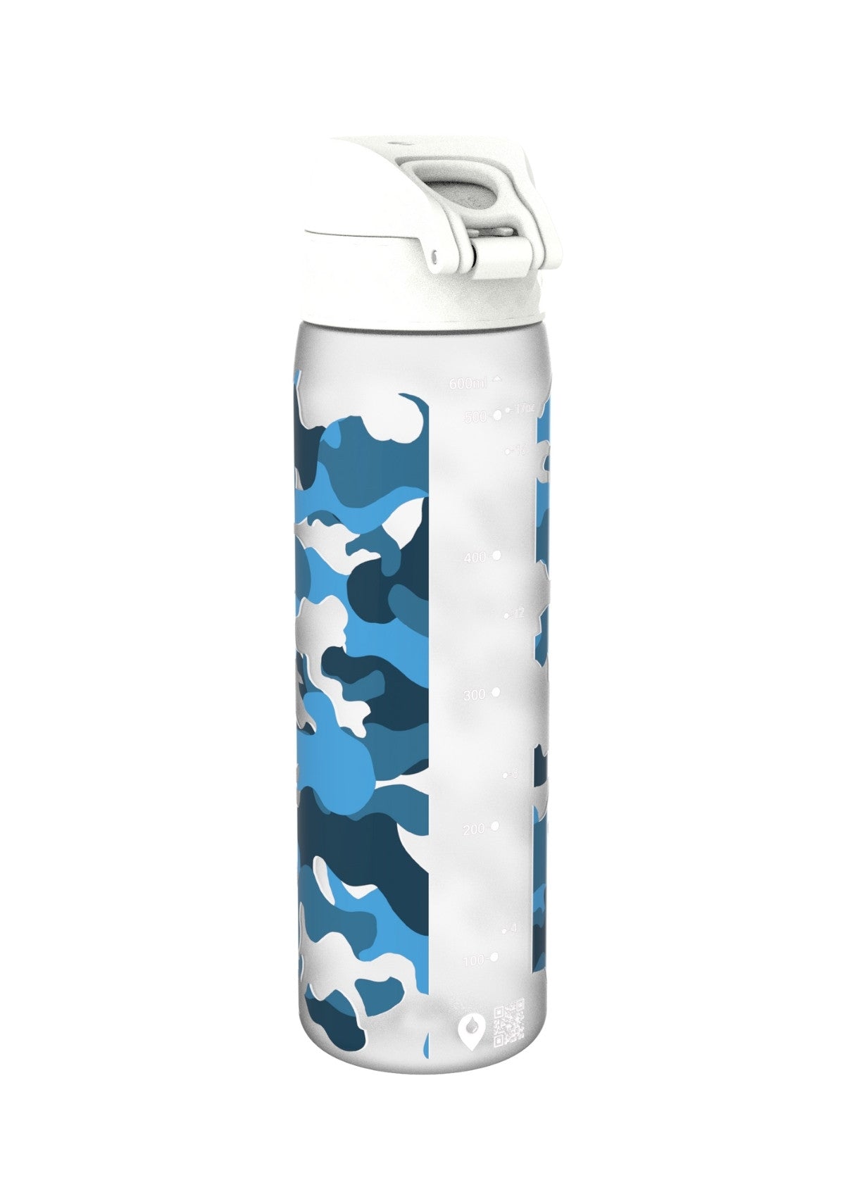 ION8 Recyclon Camouflage Ice-White Water Bottle Leak Proof 500ml Z2