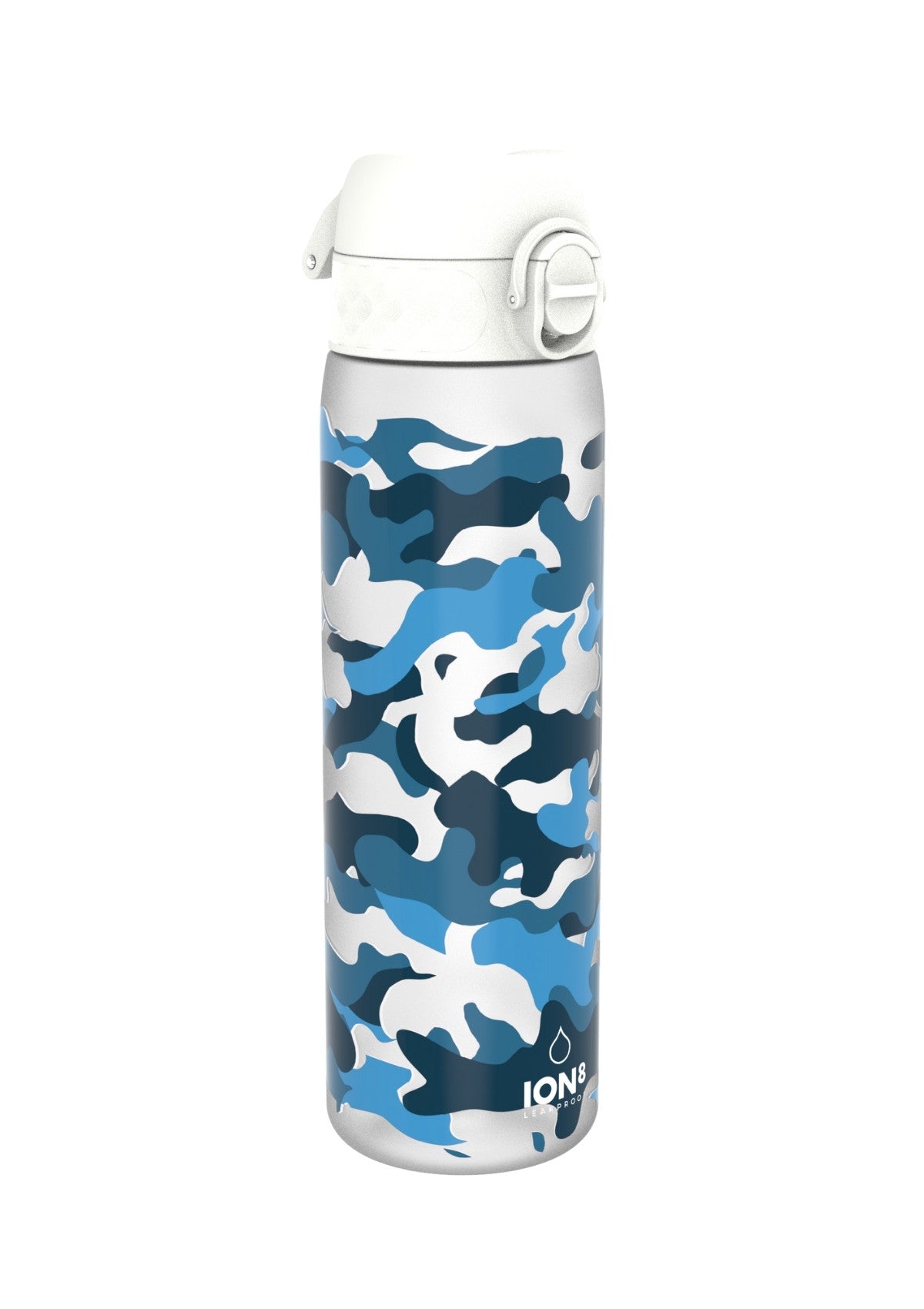 ION8 Recyclon Camouflage Ice-White Water Bottle Leak Proof 500ml Z2