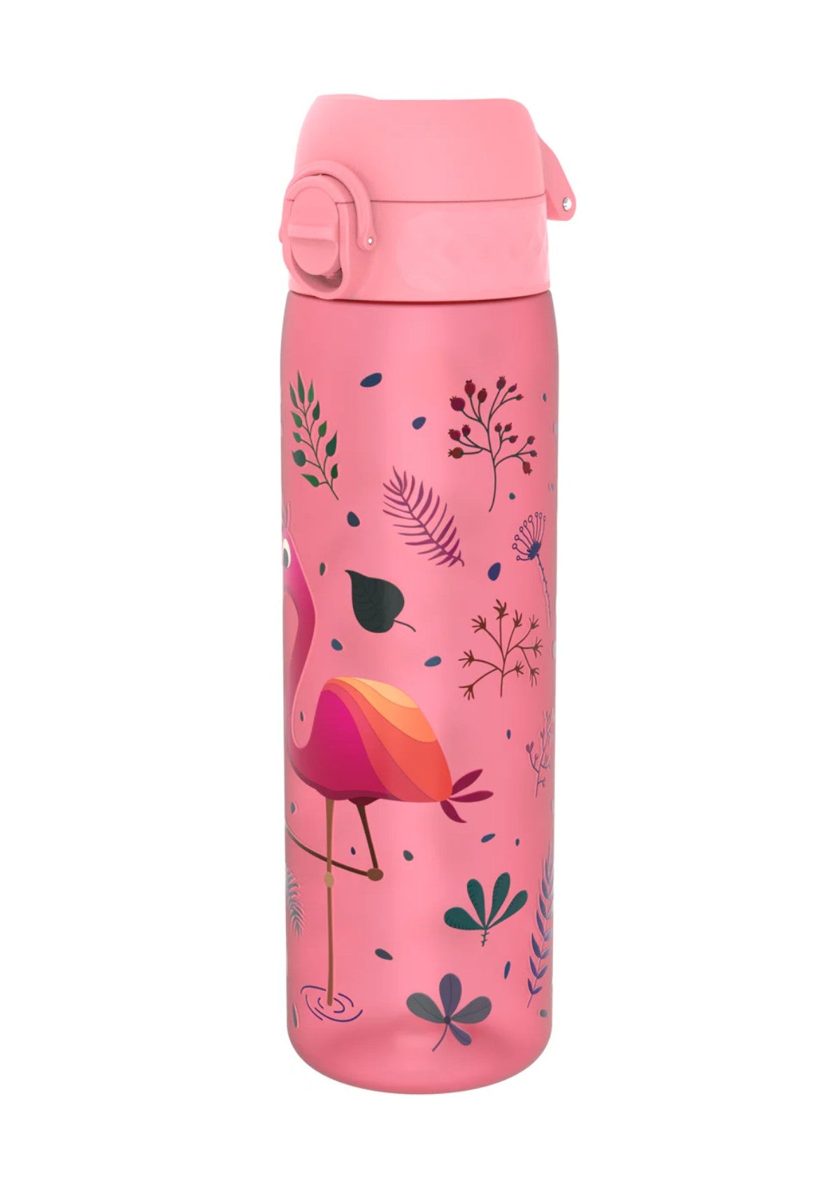 ION8 Recyclon Flamingo Water Bottle Leak Proof 500ml (18oz) BPA Free Z2