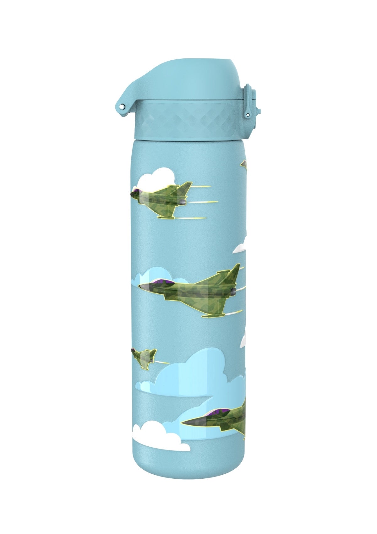 ION8 Steel Water Bottle Fighter Jets Leak Proof 600ml ZA