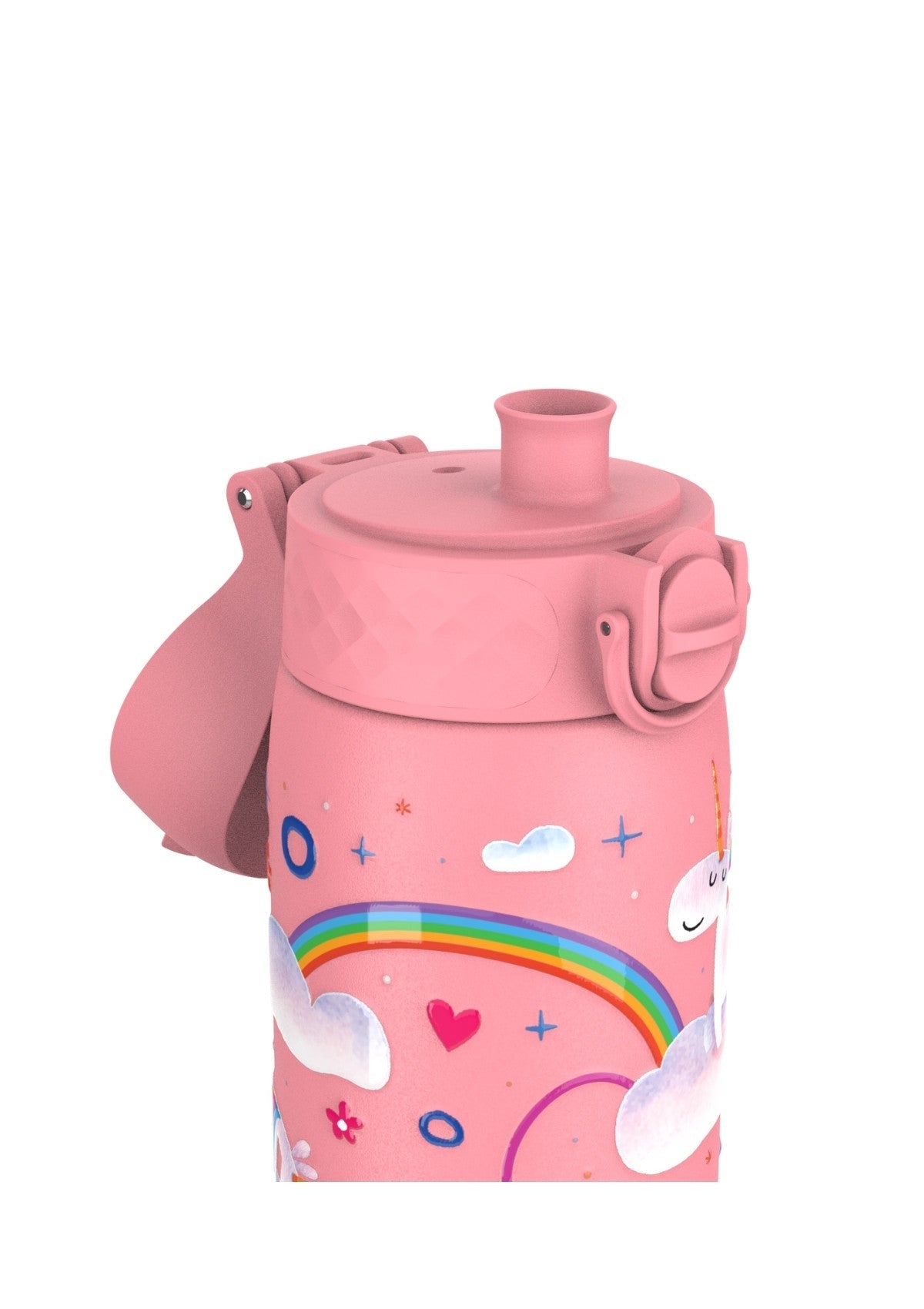 ION8 Steel Water Bottle Unicorn Rainbows Leak Proof 600ml ZA