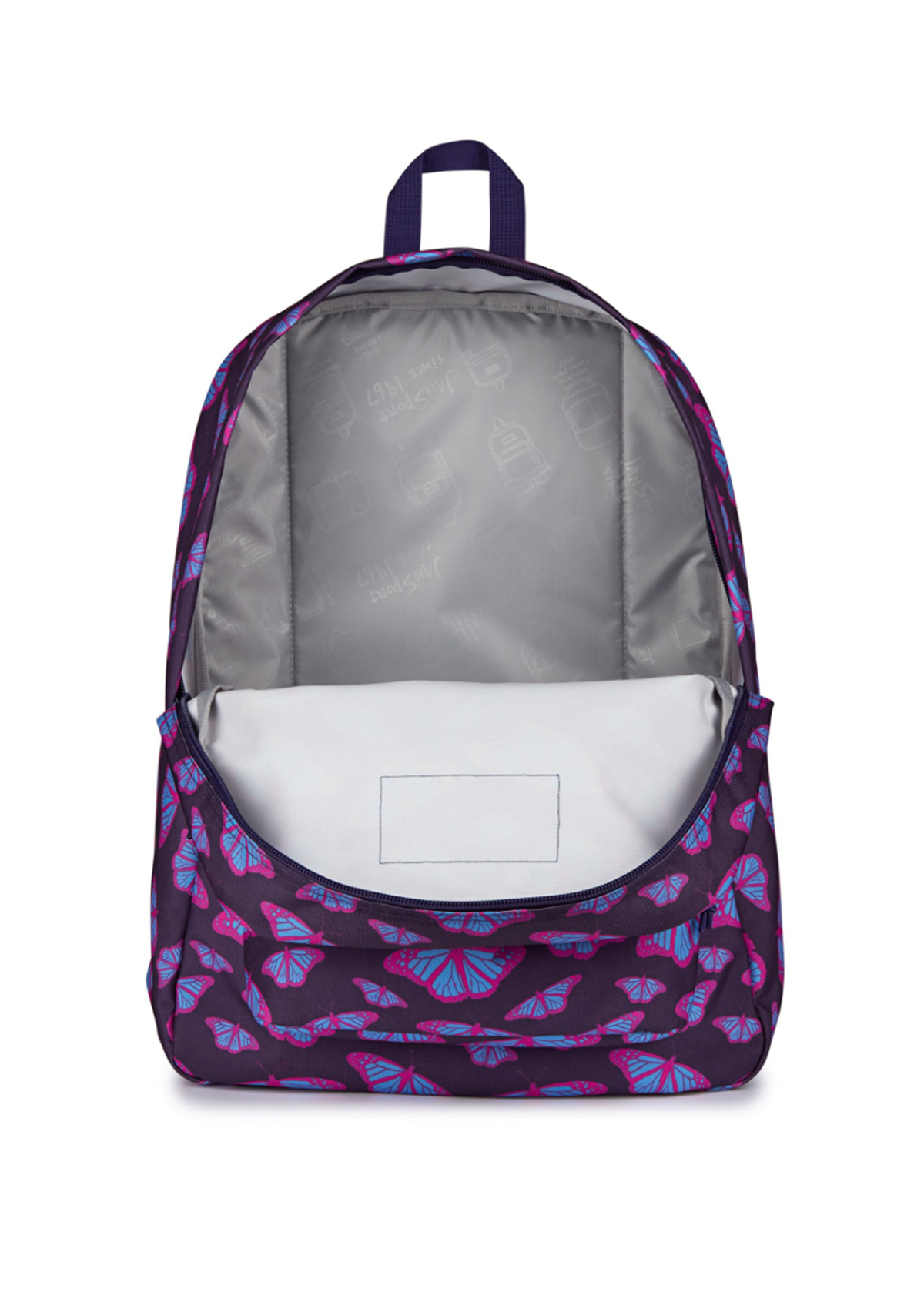 JanSport Backpacks Superbreak Flutter By Purple