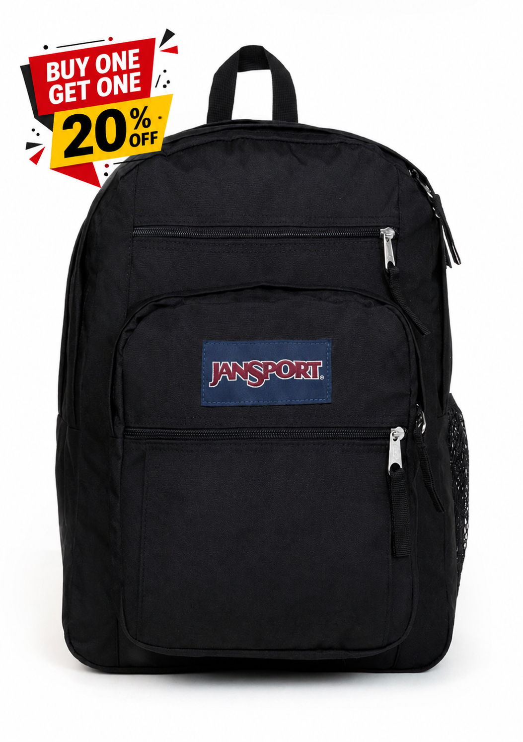 JanSport Big Student Black BUY ONE GET ONE 20% OFF