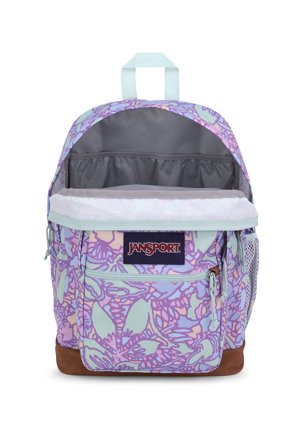 JanSport Backpacks Cool Student Fluid Floral Pastel Lilac