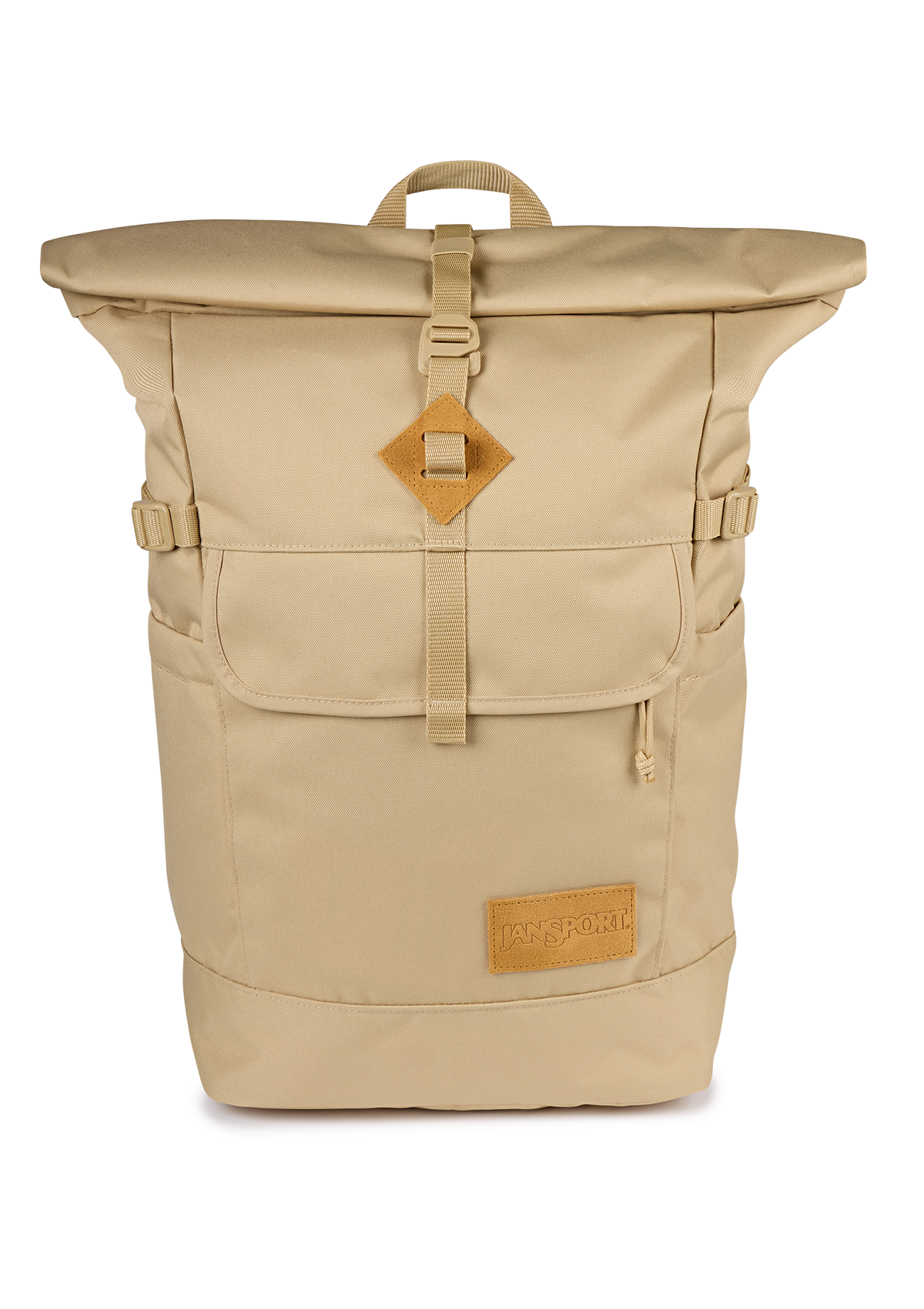 beige jansport backpack JanSport Backpack Hatchet Rolltop Travertine