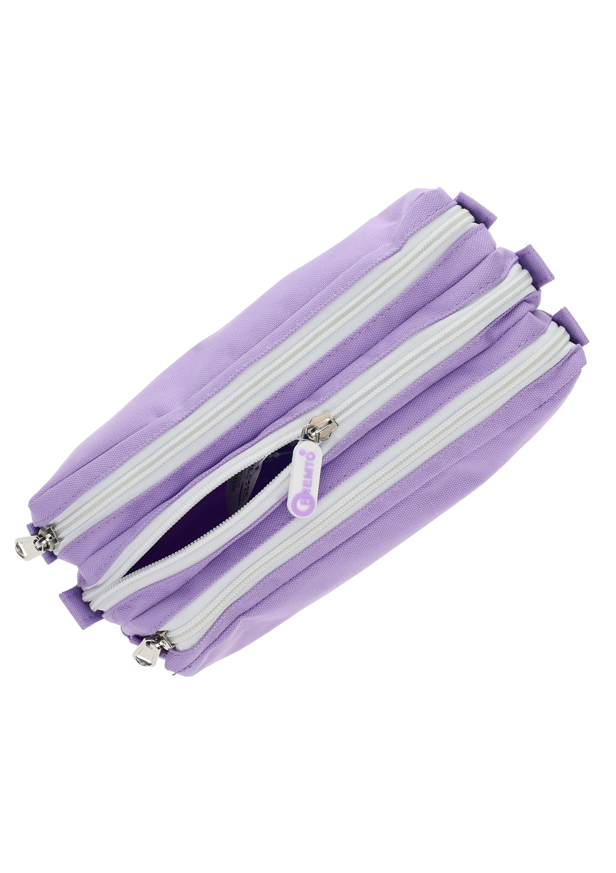 Premto Pastel 3 Pocket Pencil Case - Heather Haze