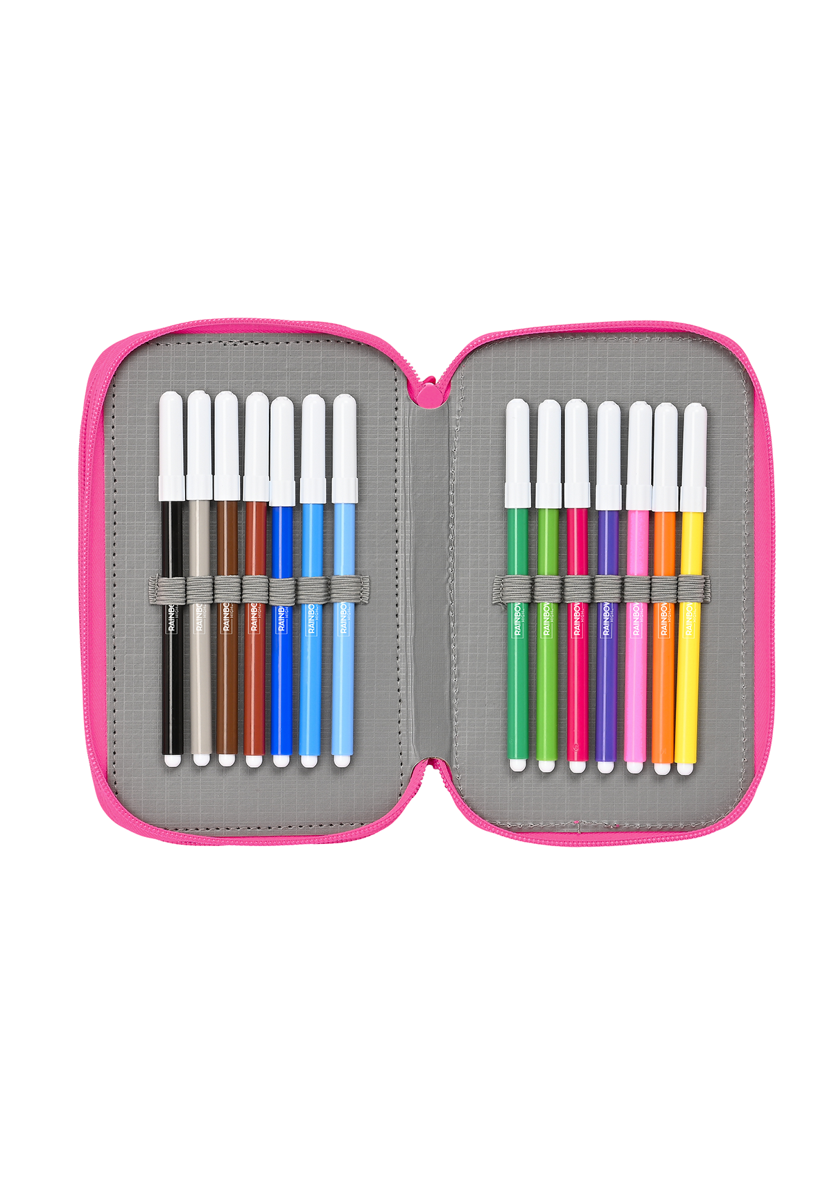 Rainbow High Shine Triple 37 pc Pencil Case