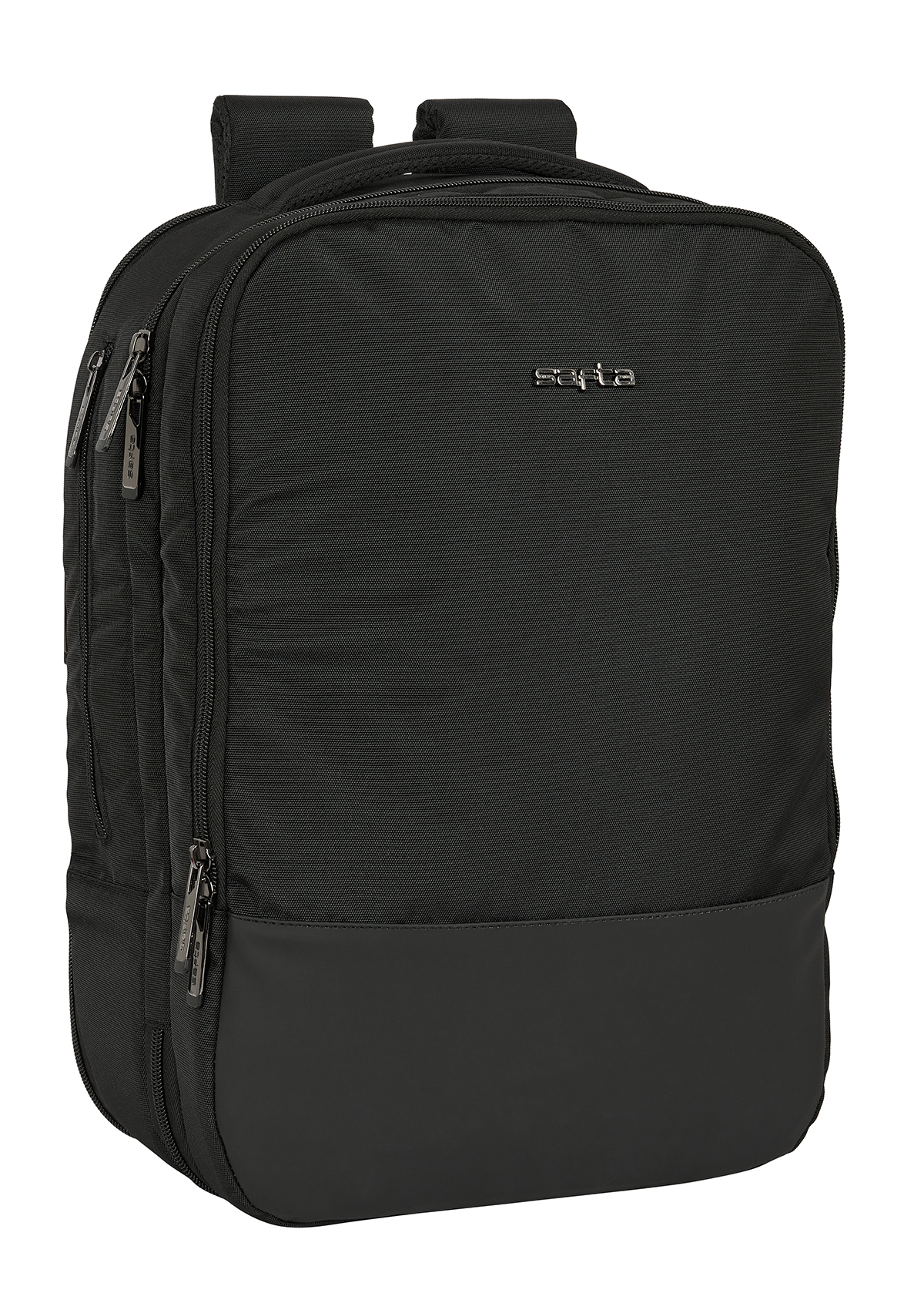 Safta Business Black 15.6" Laptop Weekend Backpack