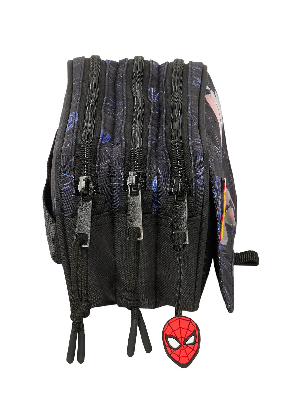 Spiderman Attack Large Triple Pencil Case