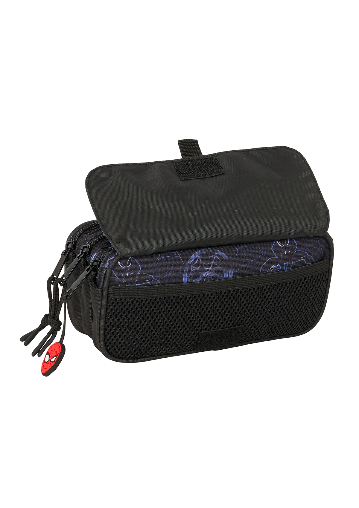 Spiderman Attack Large Triple Pencil Case