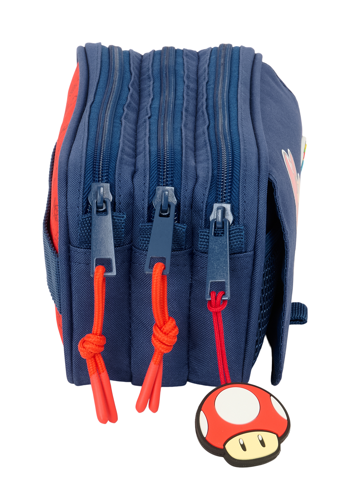 Super Mario Trick Large Triple Pencil Case