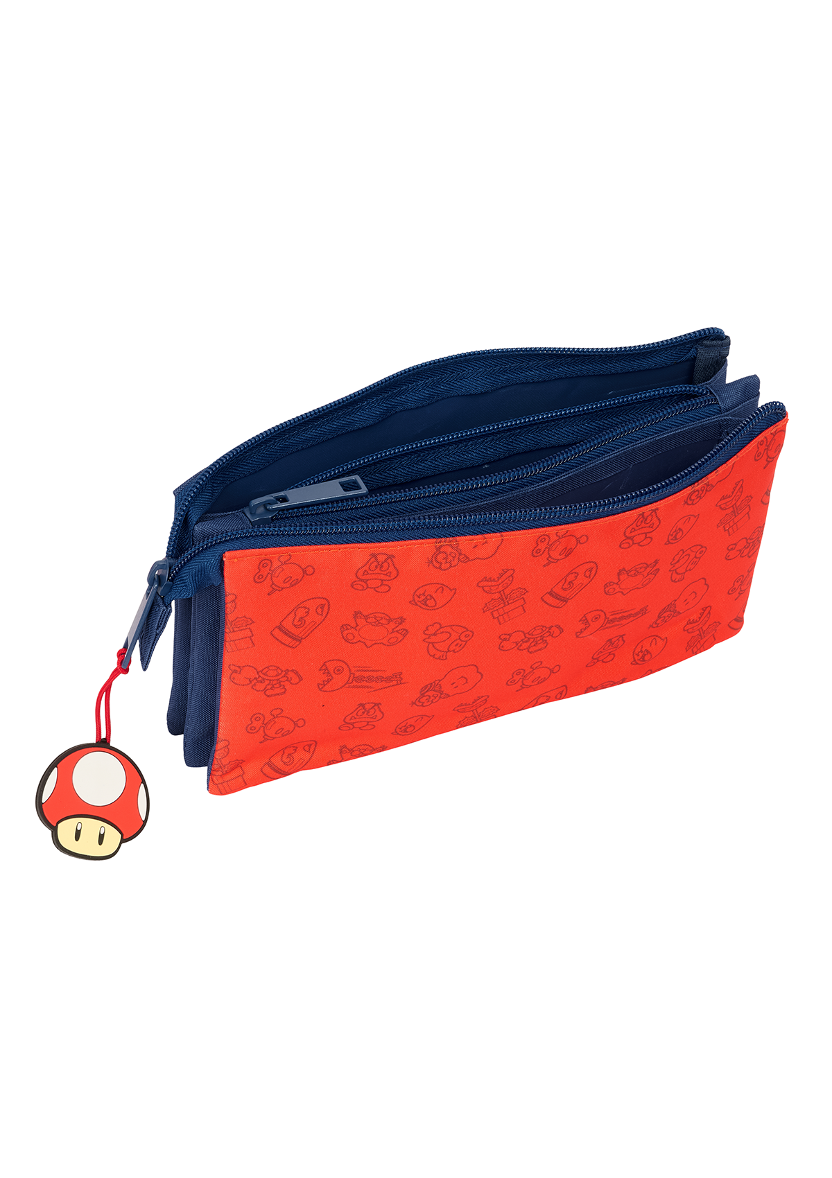 Super Mario Trick Triple Pencil Case