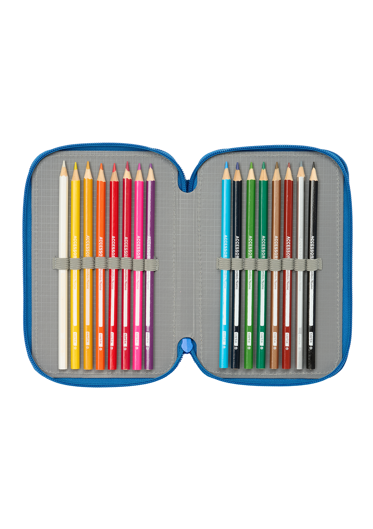 Superman Triple 37 pc Pencil Case