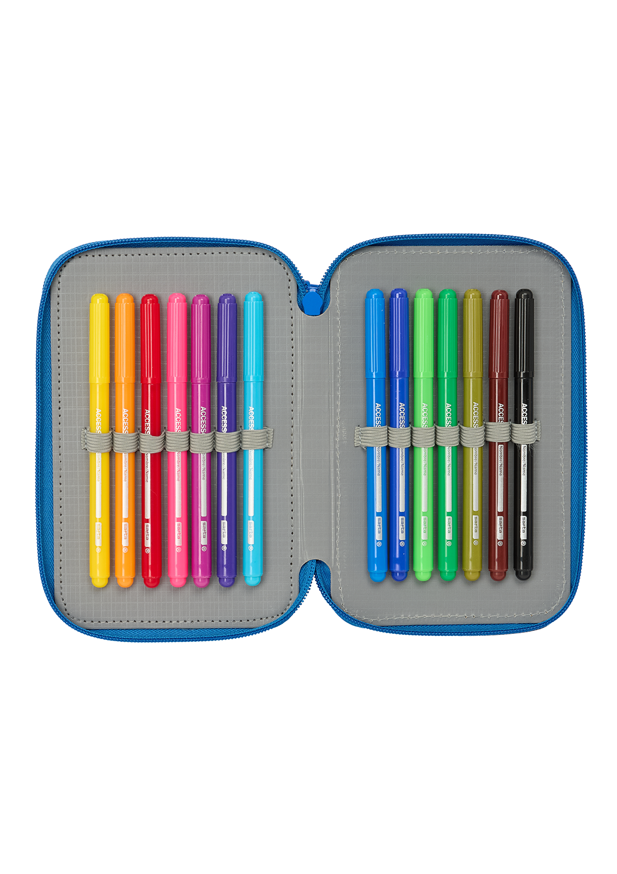 Superman Triple 37 pc Pencil Case