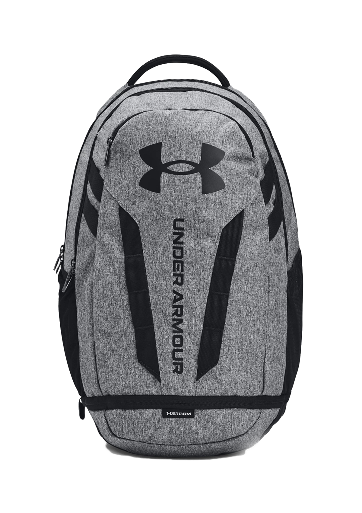 UA Hustle 5.5 Backpack Blk-Graphite Heather