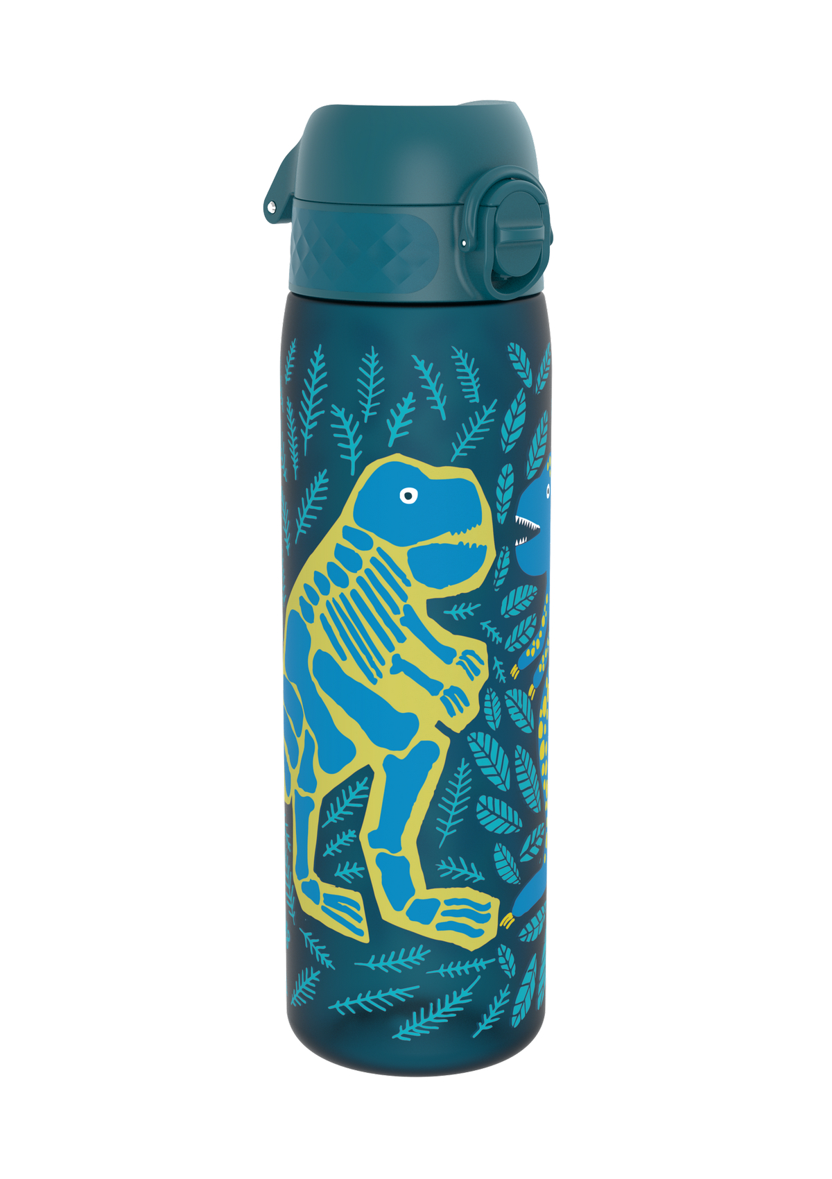 ION8 Recyclon Deep Teal Dinosaurs Water Bottle Leak Proof 500ml Z2