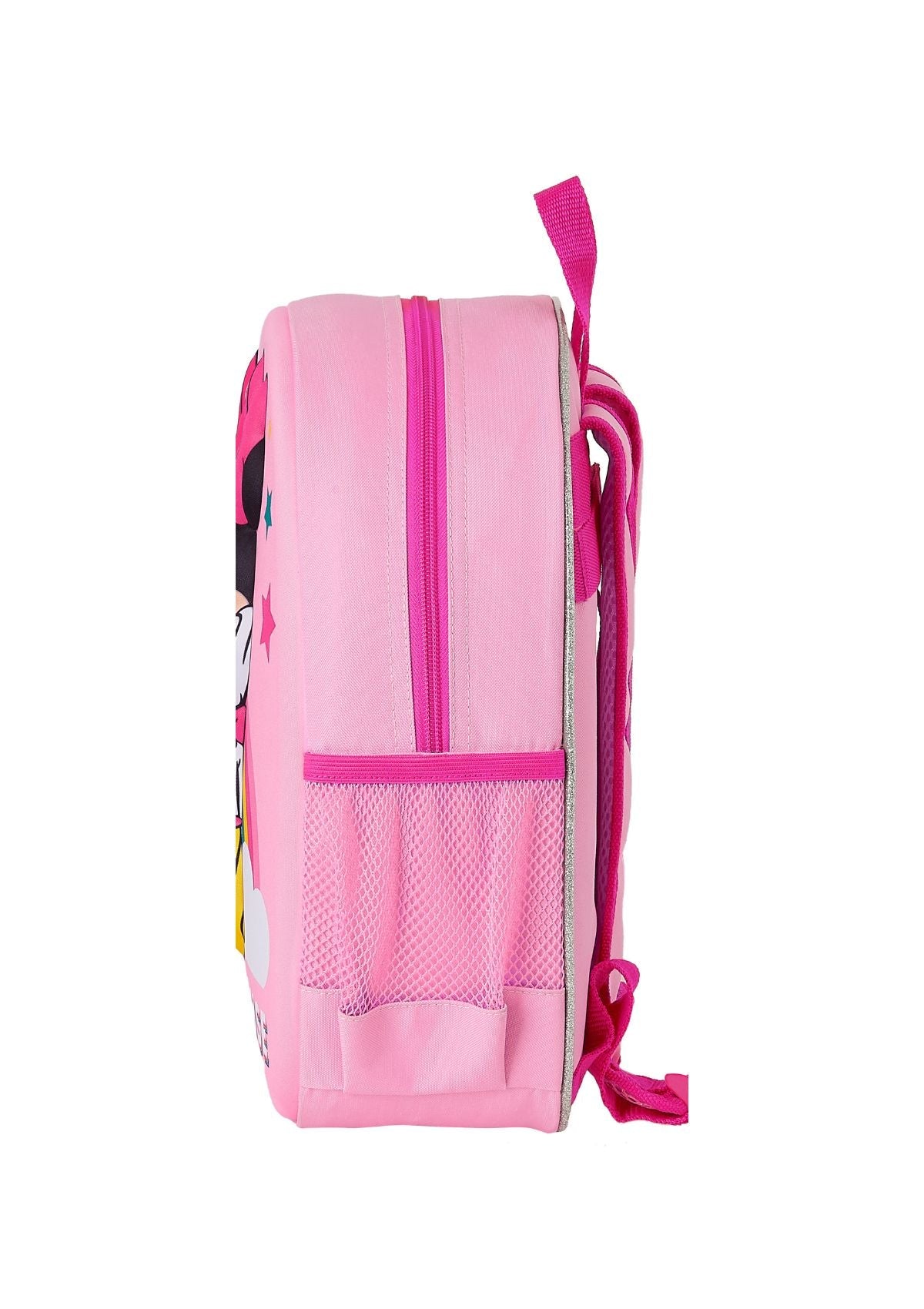 Safta Bagpack Minnie Mouse 3D Pink side