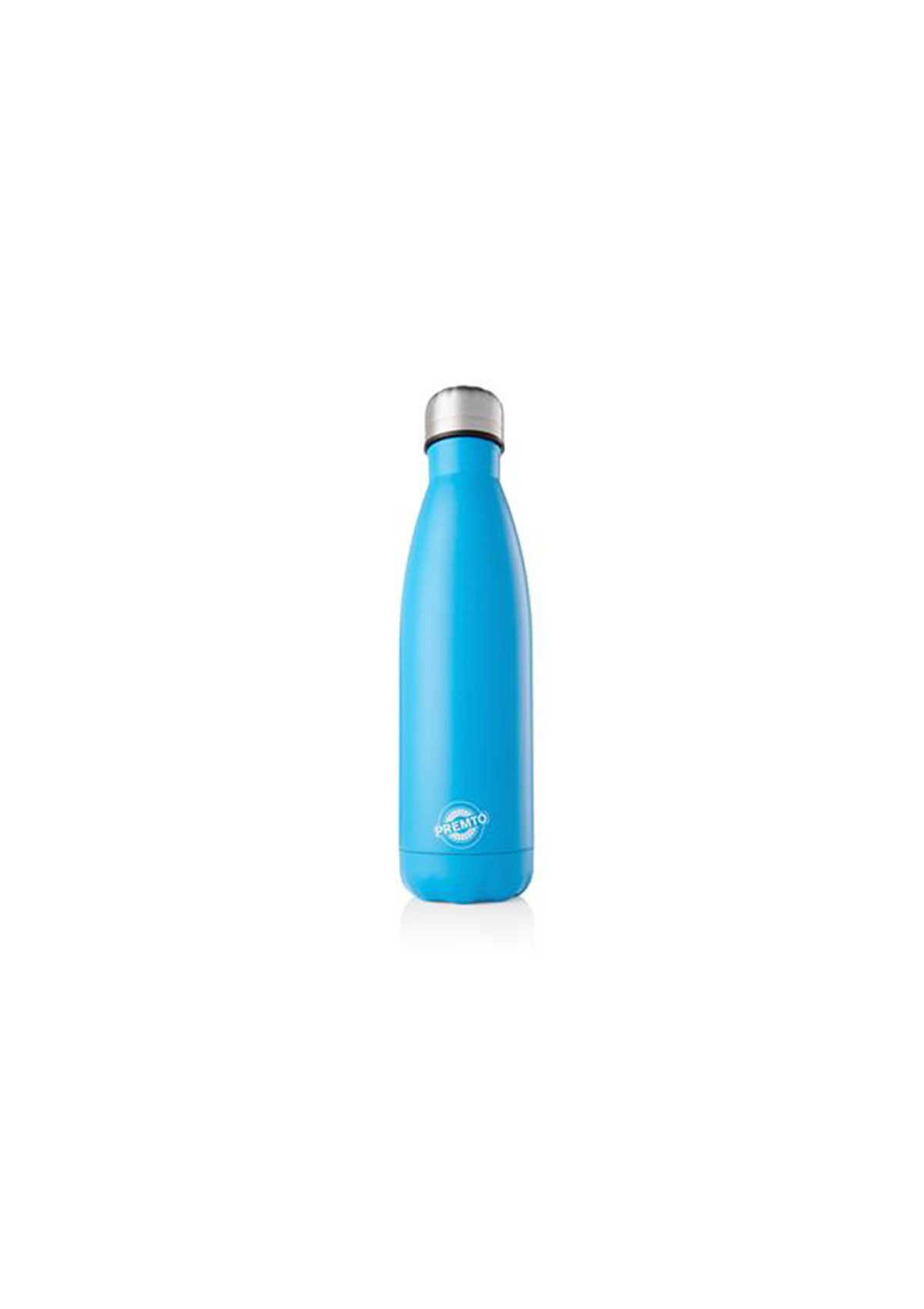 500ml Stainless Steel Water Bottle - Printer Blue