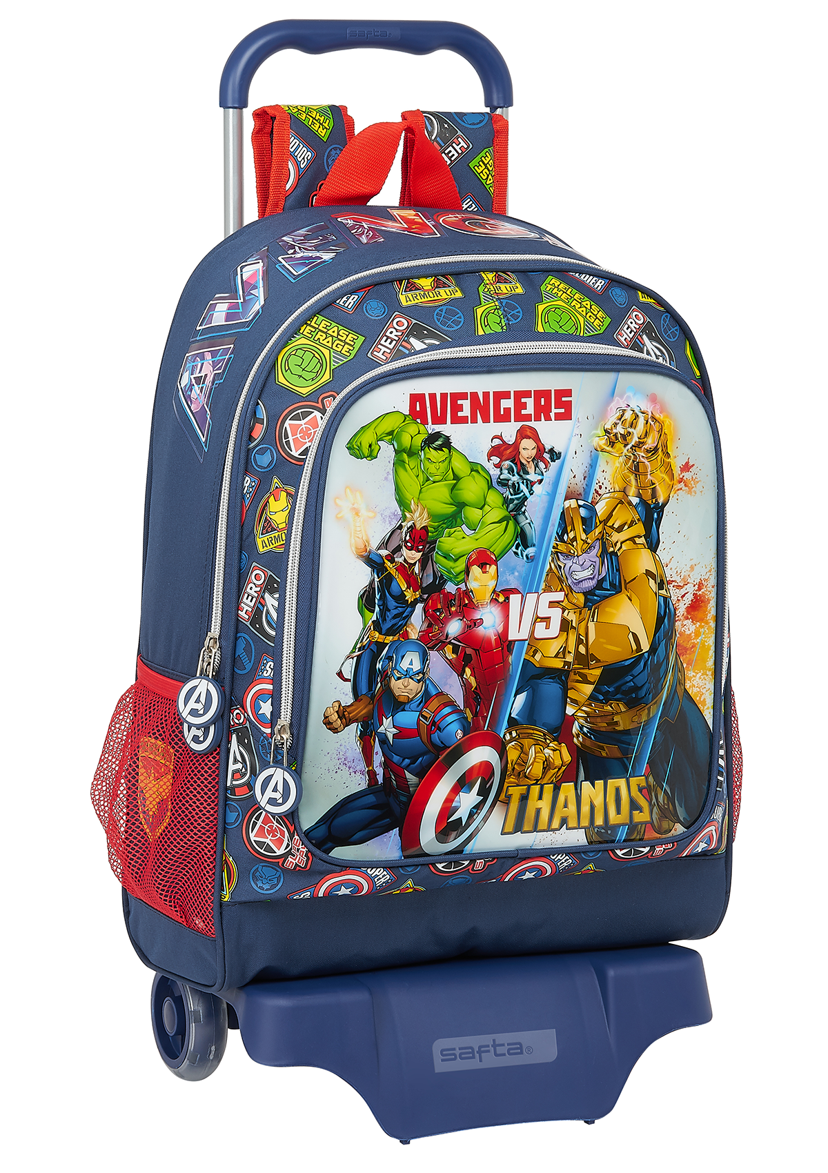 Marvel Avengers "Heroes vs Thanos" Backpack Wheeled