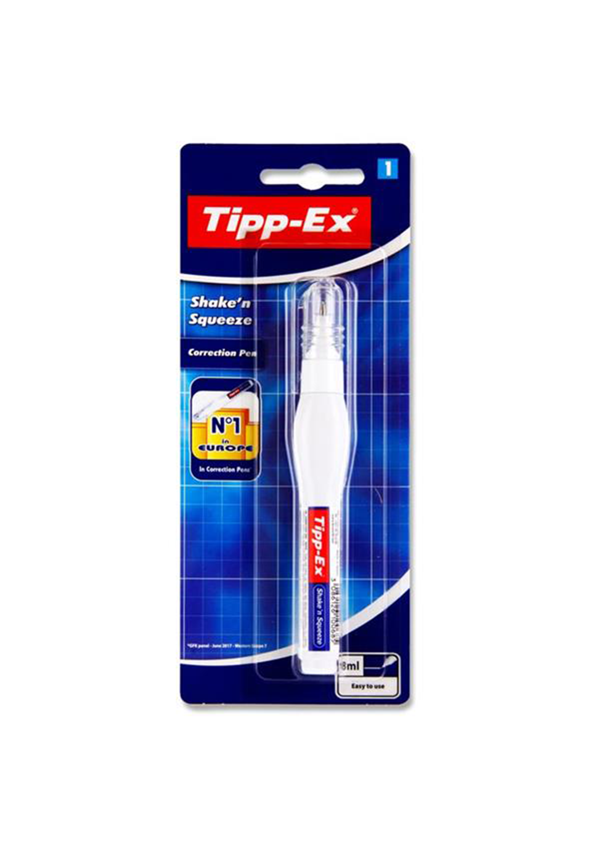 TippEx Shake 'N Squeeze 8ml Correction Pen - Carded