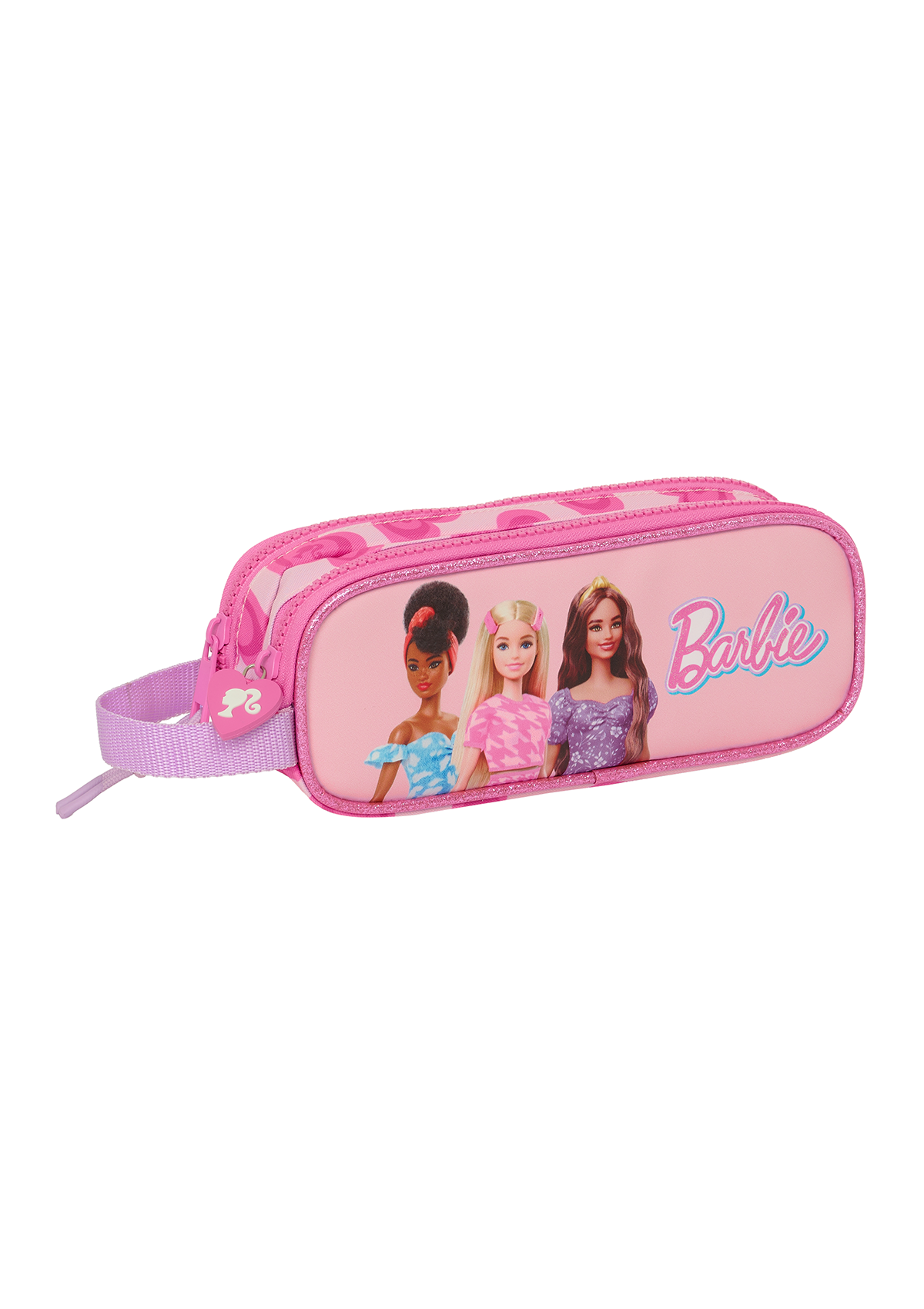 Barbie Love Double Pencil Case