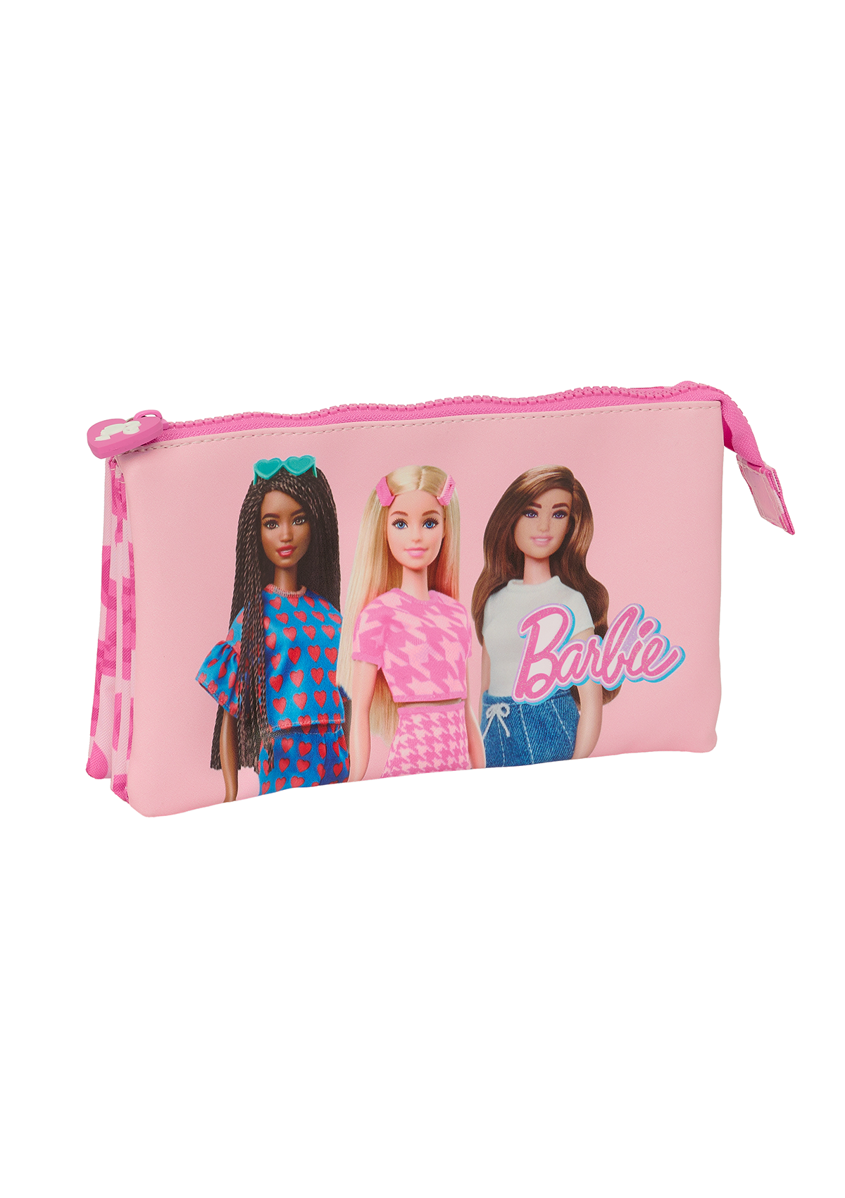 Barbie Love Triple Pencil Case