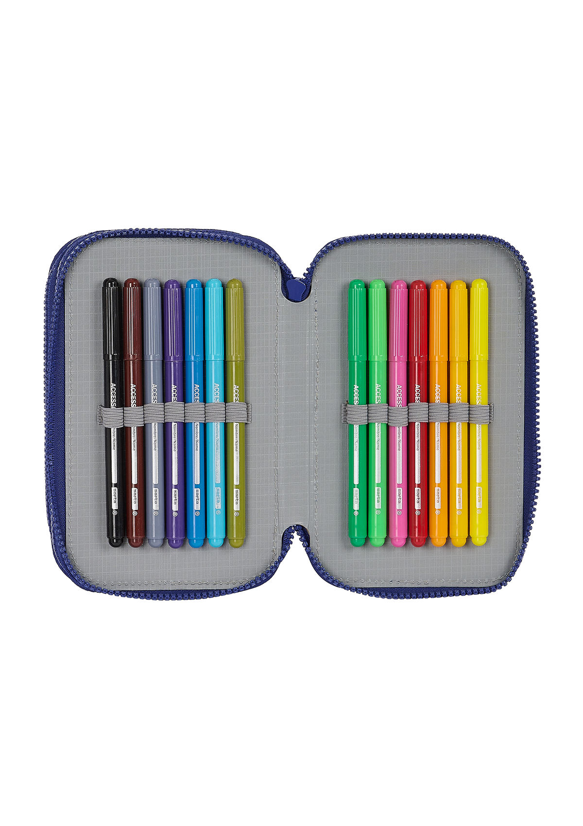 FC Barcelona 1ª EQUIP. 23/24 Small Triple 36pc Pencil Case