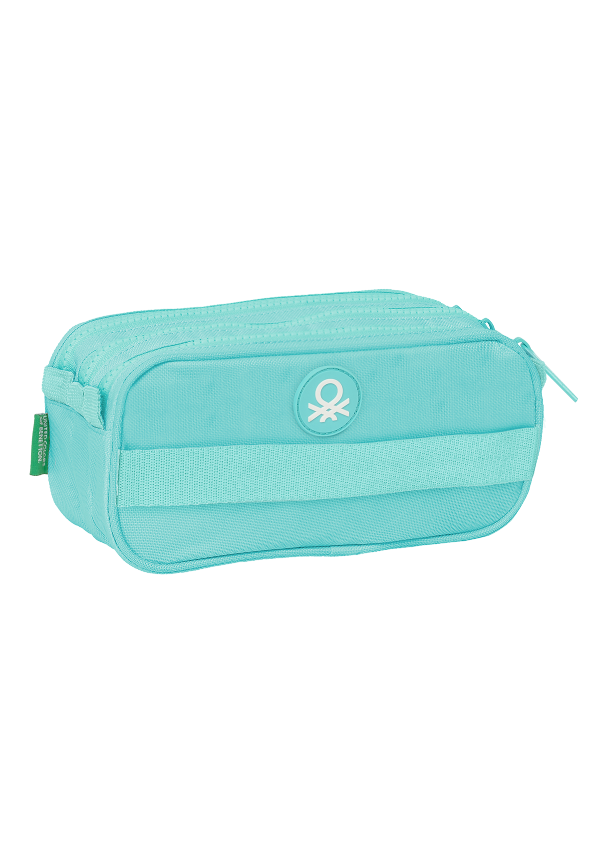 Benetton Letter Large Triple Pencil Case