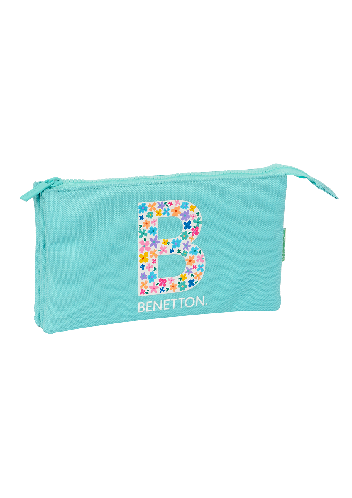 Benetton Letter Triple Pencil Case