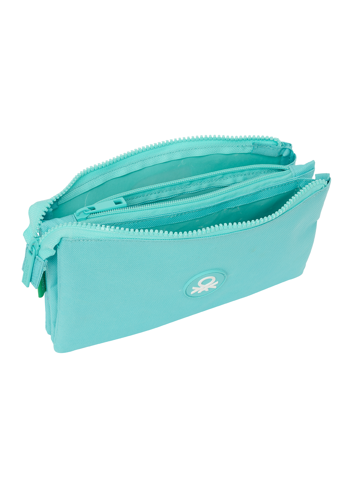 Benetton Letter Triple Pencil Case