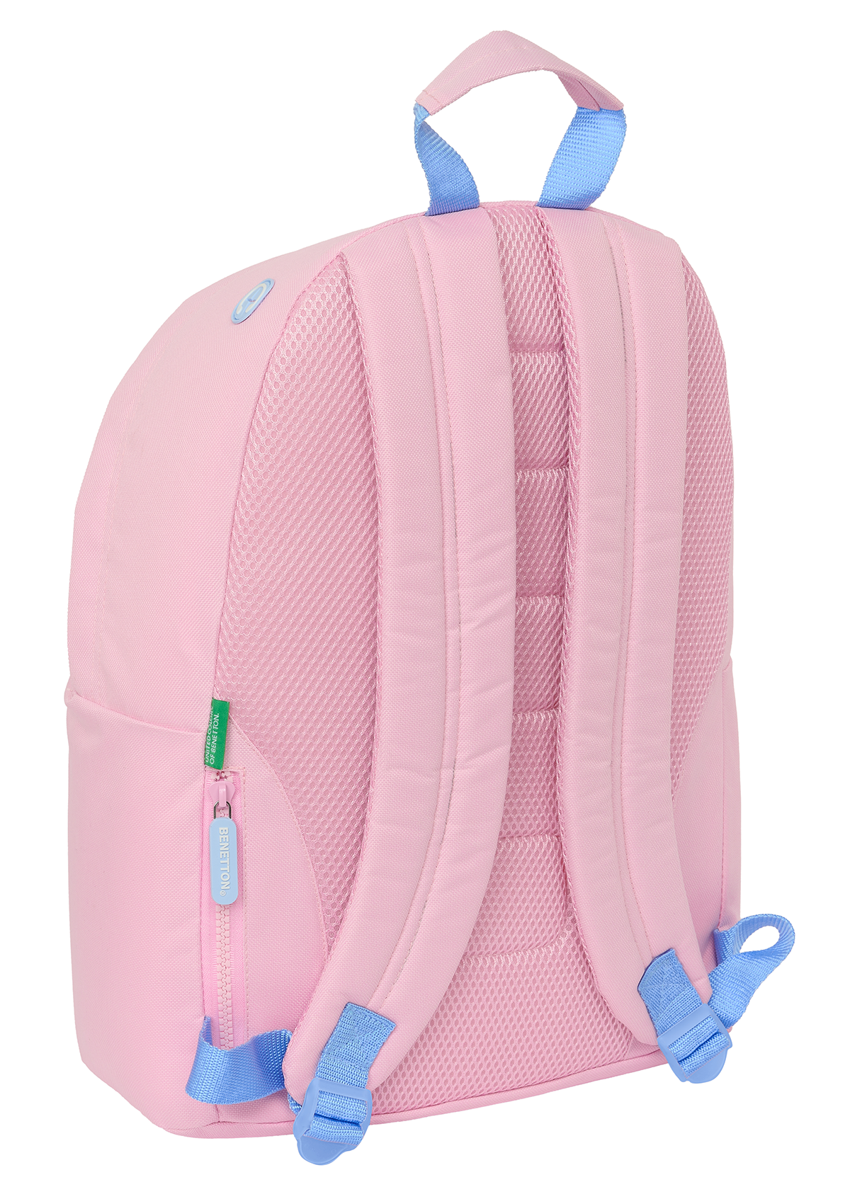 Benetton Pink Laptop Backpack