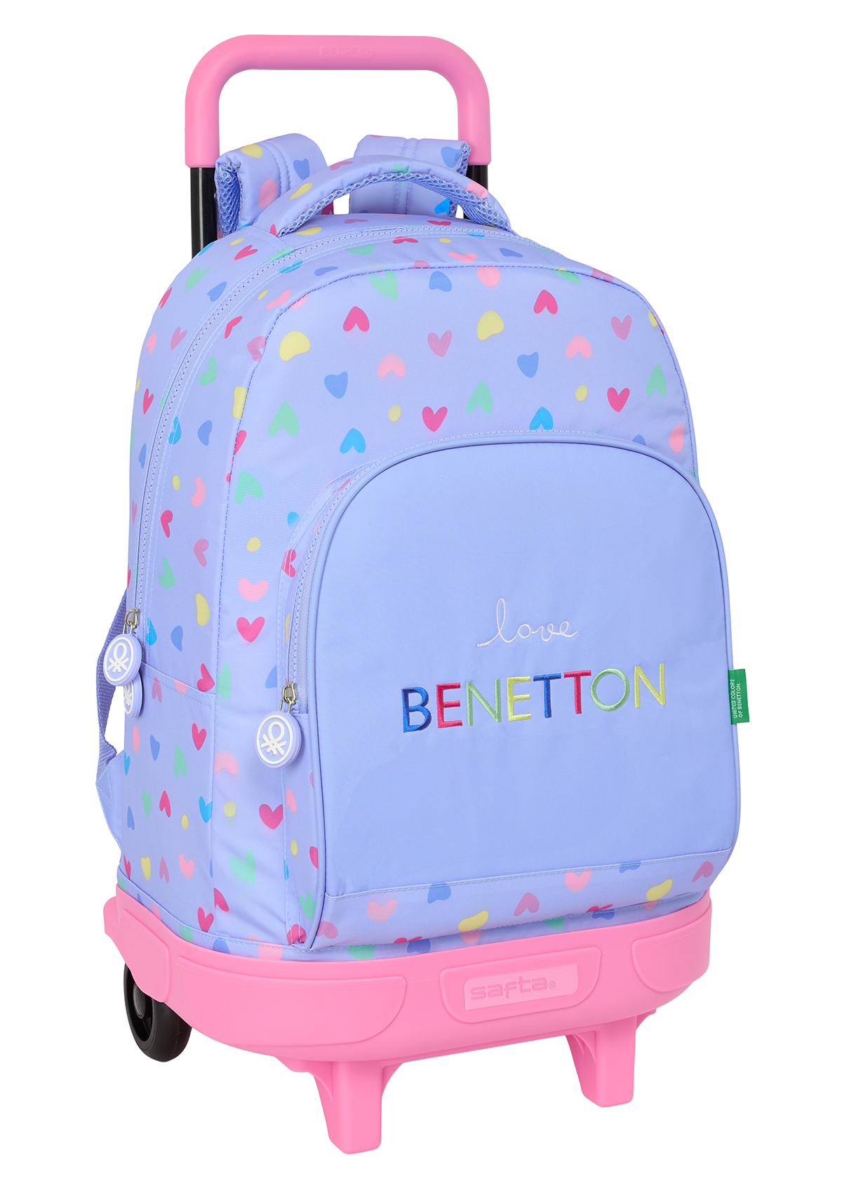 Benetton Lila Large Backpack Wheeled