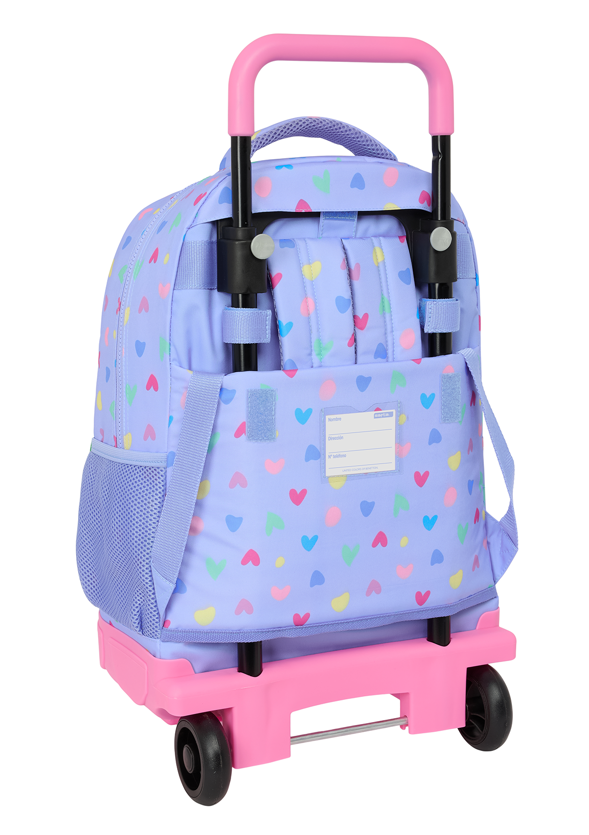 Benetton Lila Large Backpack Wheeled