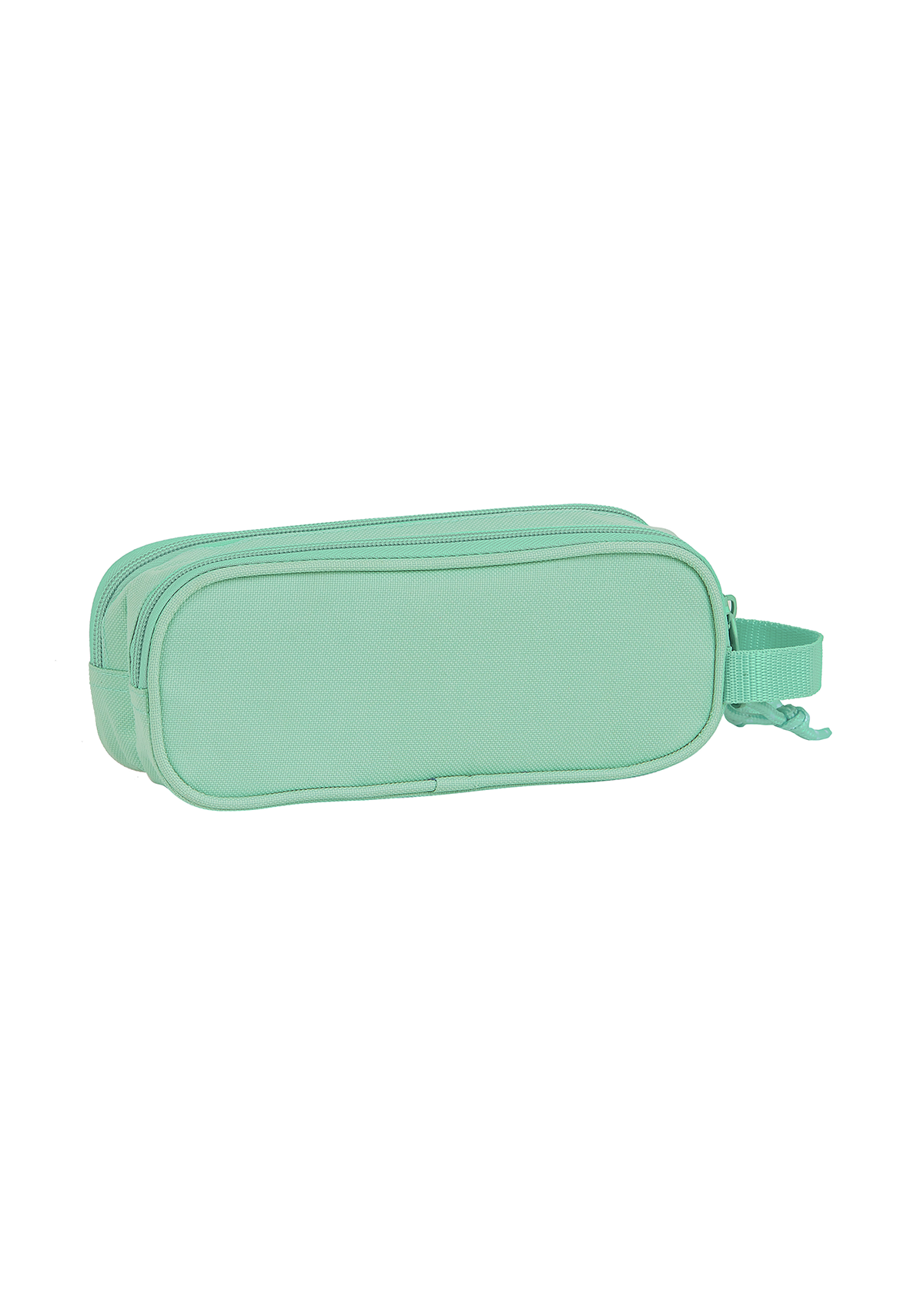 Blackfit8 Turquoise Double Pencil Case