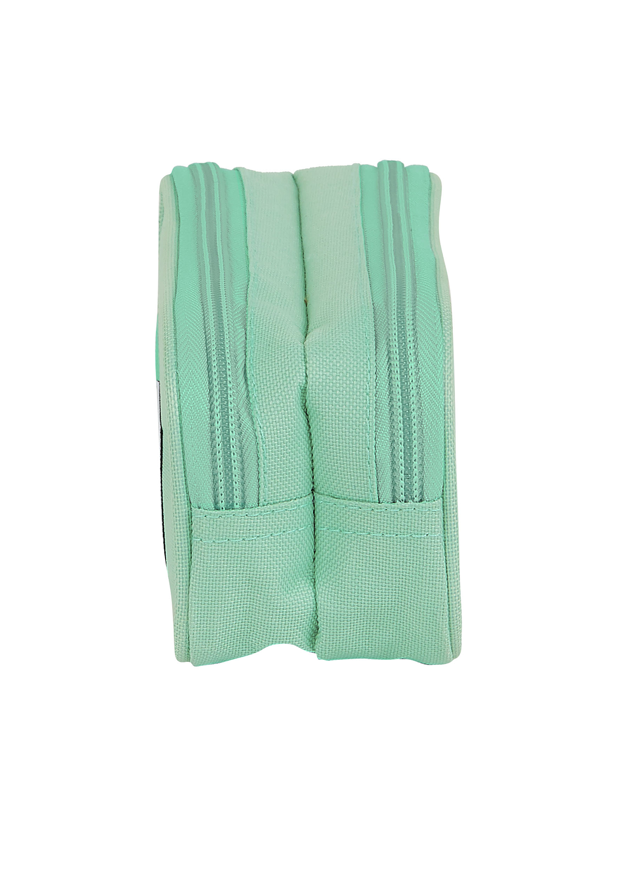 Blackfit8 Turquoise Double Pencil Case