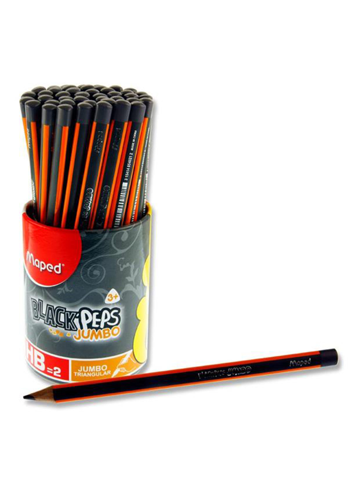 Black'peps Jumbo Triangular Pencil - Hb