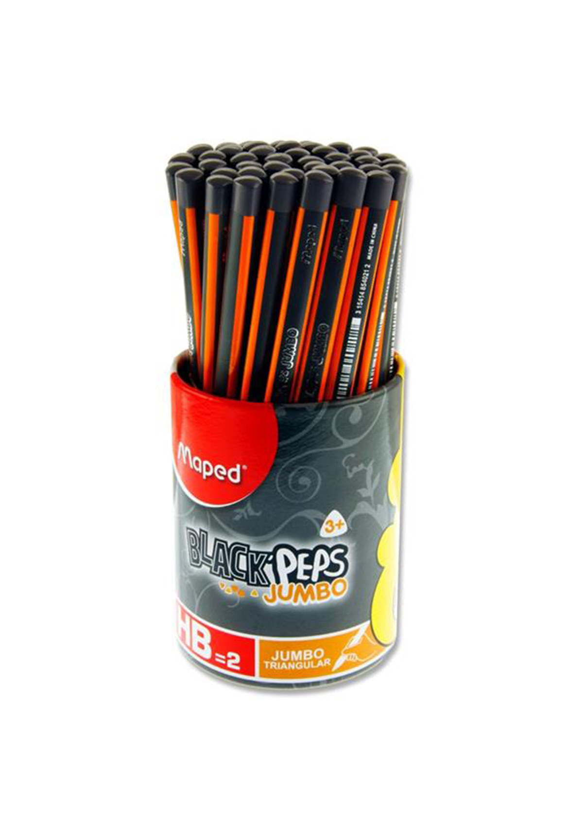 Black'peps Jumbo Triangular Pencil - Hb