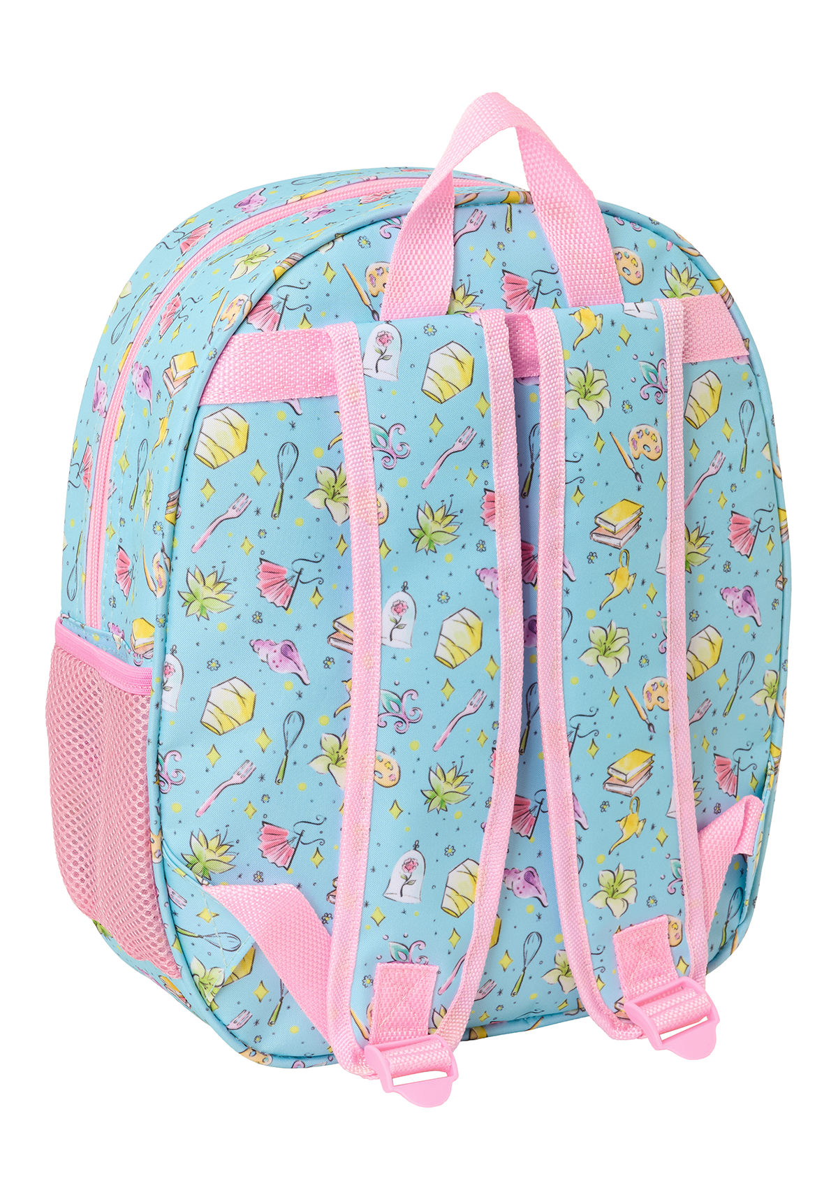 Disney Princess Backpack 3D Blue/Pink
