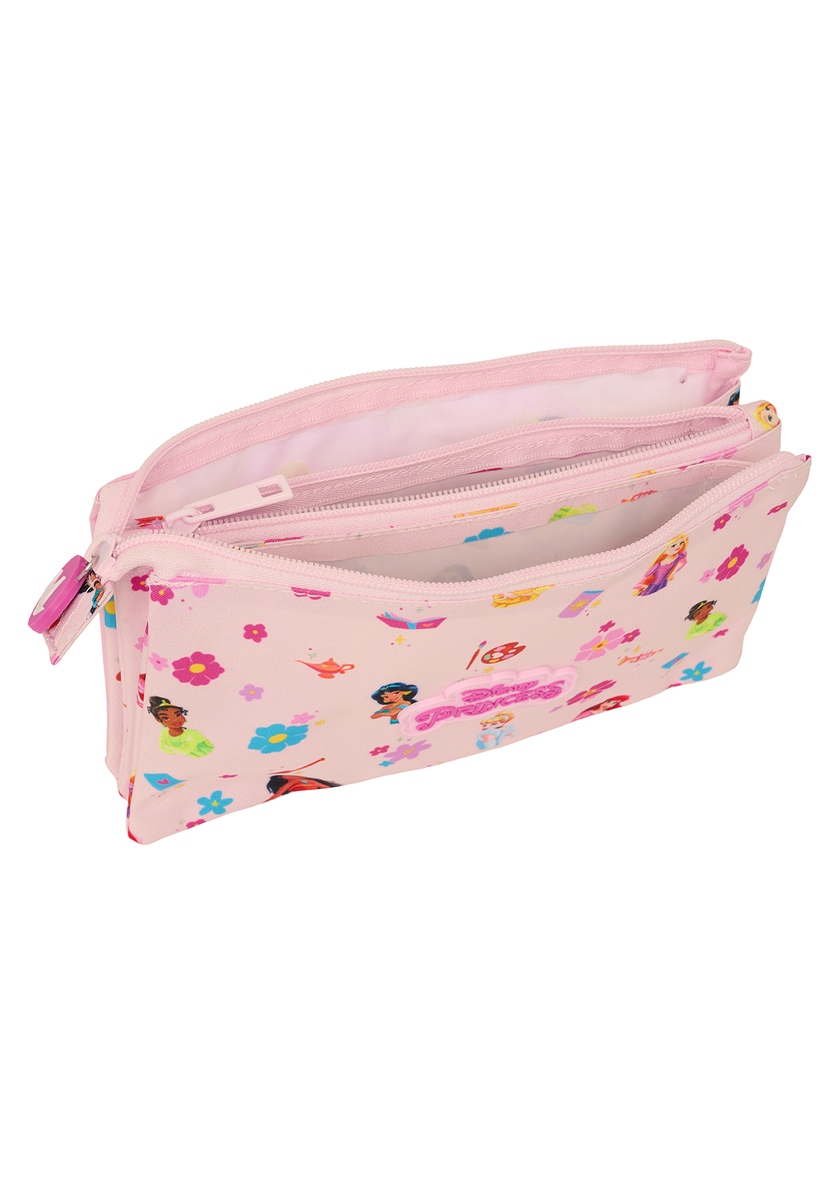 Disney Princess Summer Adventures Triple Pencil Case