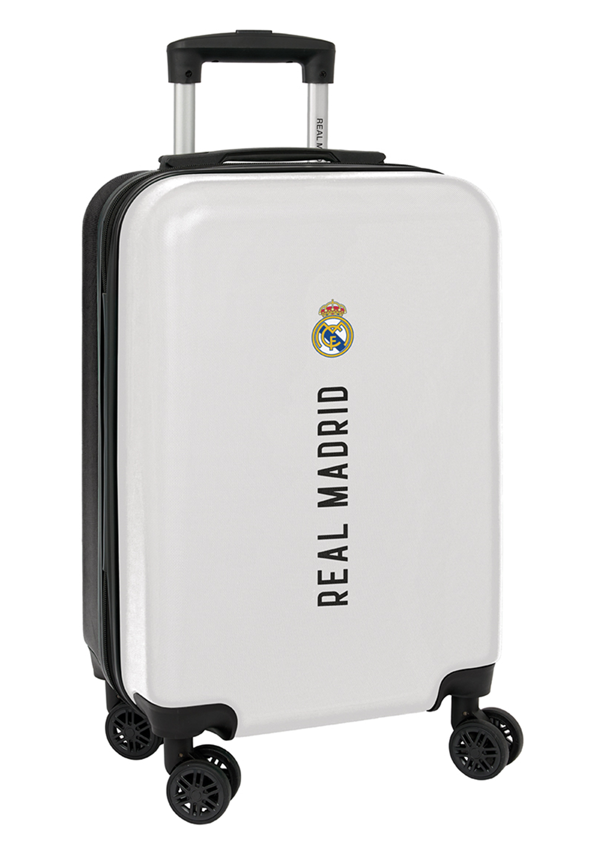 FC Real Madrid 1ª EQUIP.24/25 Cabin Trolley 20" White-Black