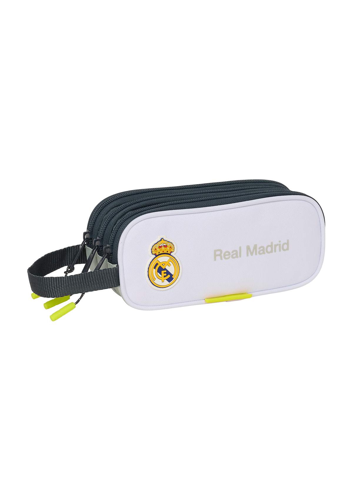 FC Real Madrid 1ª EQUIP. 25/26 Large Triple Pencil Case