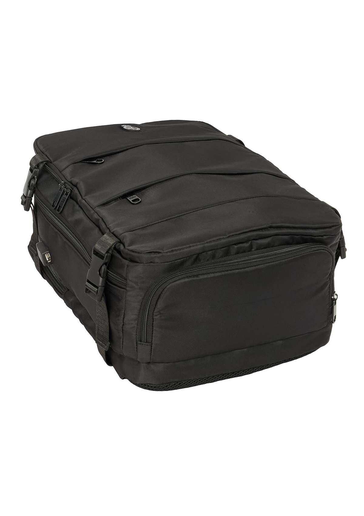 FC Real Madrid Black 15.6" Laptop Cabin Travel Backpack
