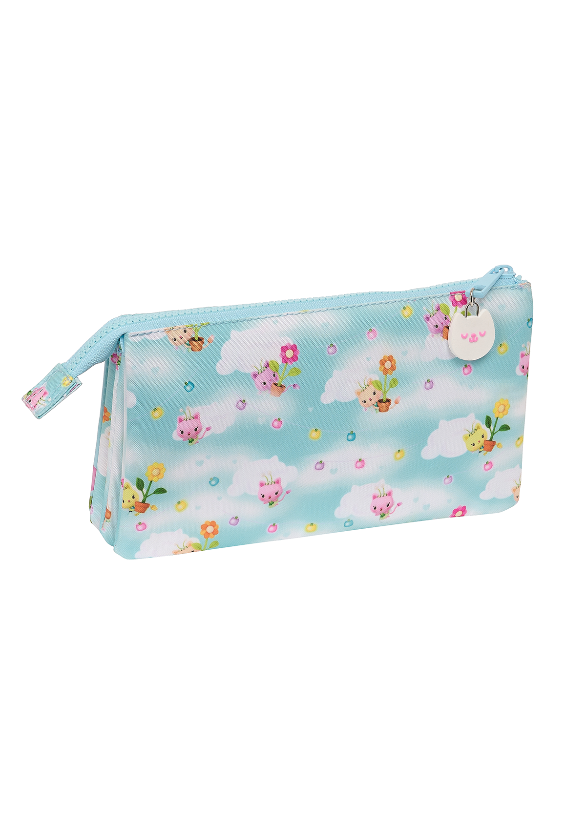 Gabby's Dollhouse Triple Pencil Case