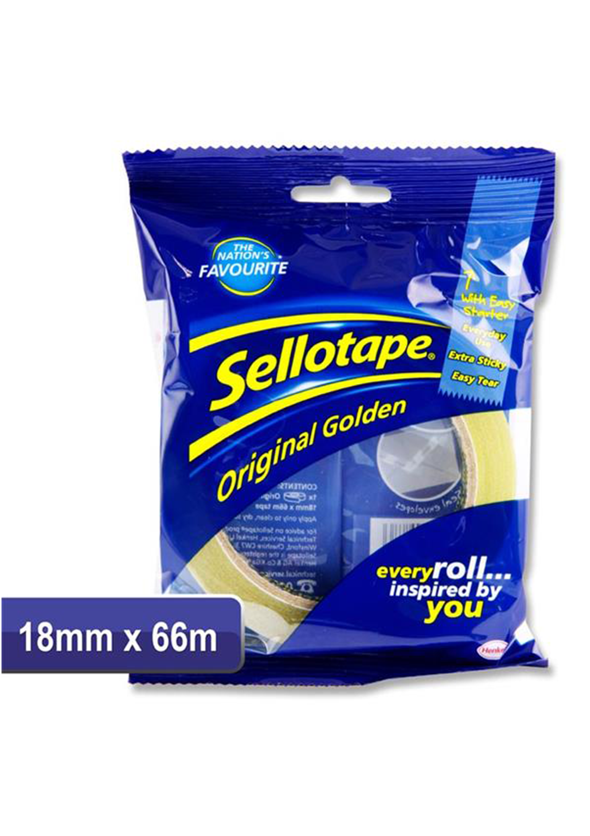 18Mmx66m Original Golden Tape