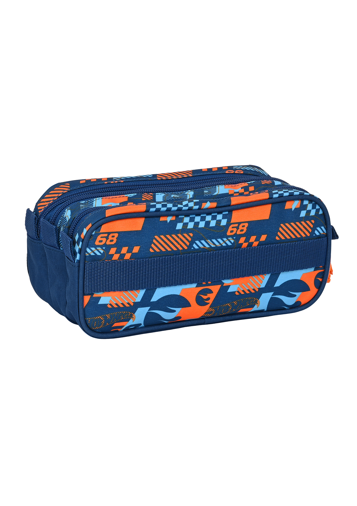 Hot Wheels Large Triple Pencil Case Speed Club