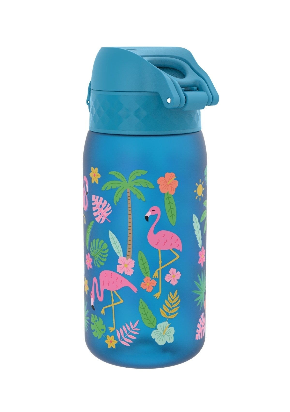 ION8 Recyclon Blue Flamingos Water Bottle Leak Proof 350ml (12oz) BPA Free Z2