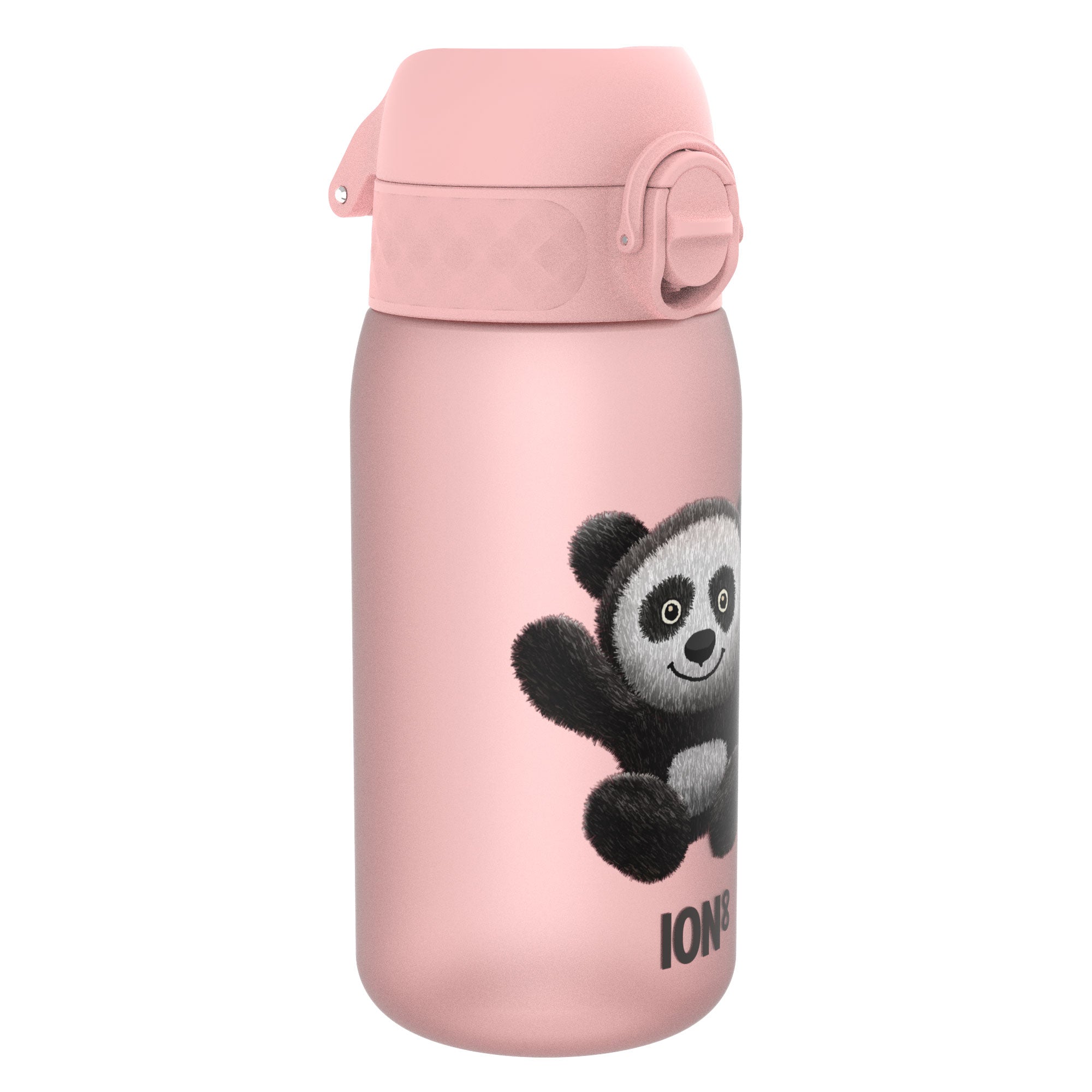 ION8 Recyclon Baby Pink Panda Water Bottle Leak Proof 350ml (12oz) BPA Free